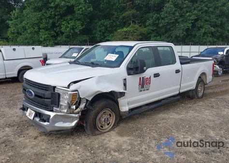 2019 Ford F-250 Xl из США, поврежденный, VIN 1FT7W2A64KEF09039